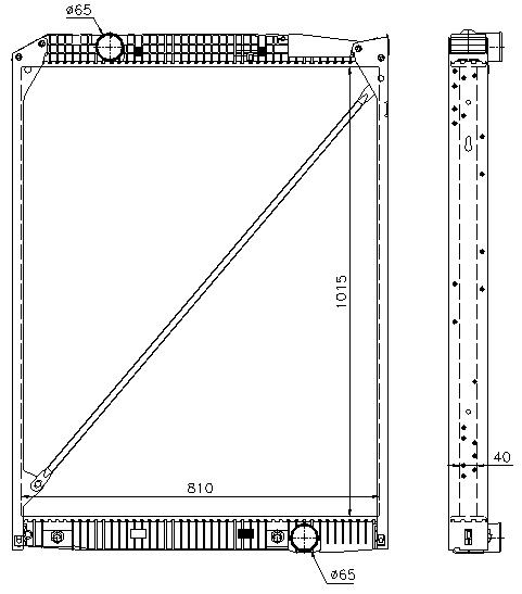 RAD. MERCEDES ACTROS (96)