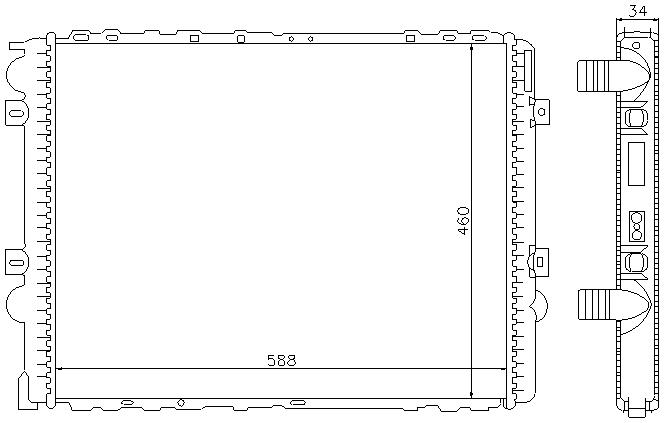 RAD. RENAULT MASCOTT (99) 110 / 130 / 140 / 150