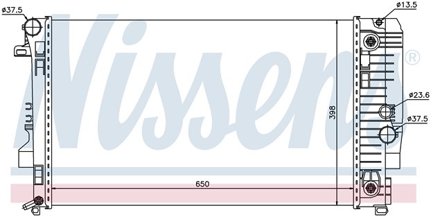 RAD. MB VITO II W639 (03) AUT +/- 109CDi/110CDi