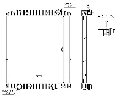 RAD. IVECO STRALIS (02) 190/260/440