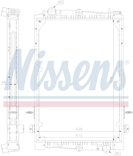 RAD. DAF F85 (92) 300/330/360/400