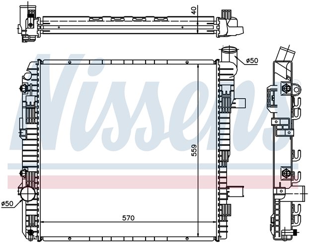 RAD. MB VARIO T2 W670 (96) M/A +/-