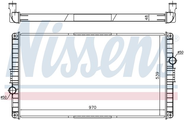 RAD. VOLVO BUS (92) M/A +/- B10L