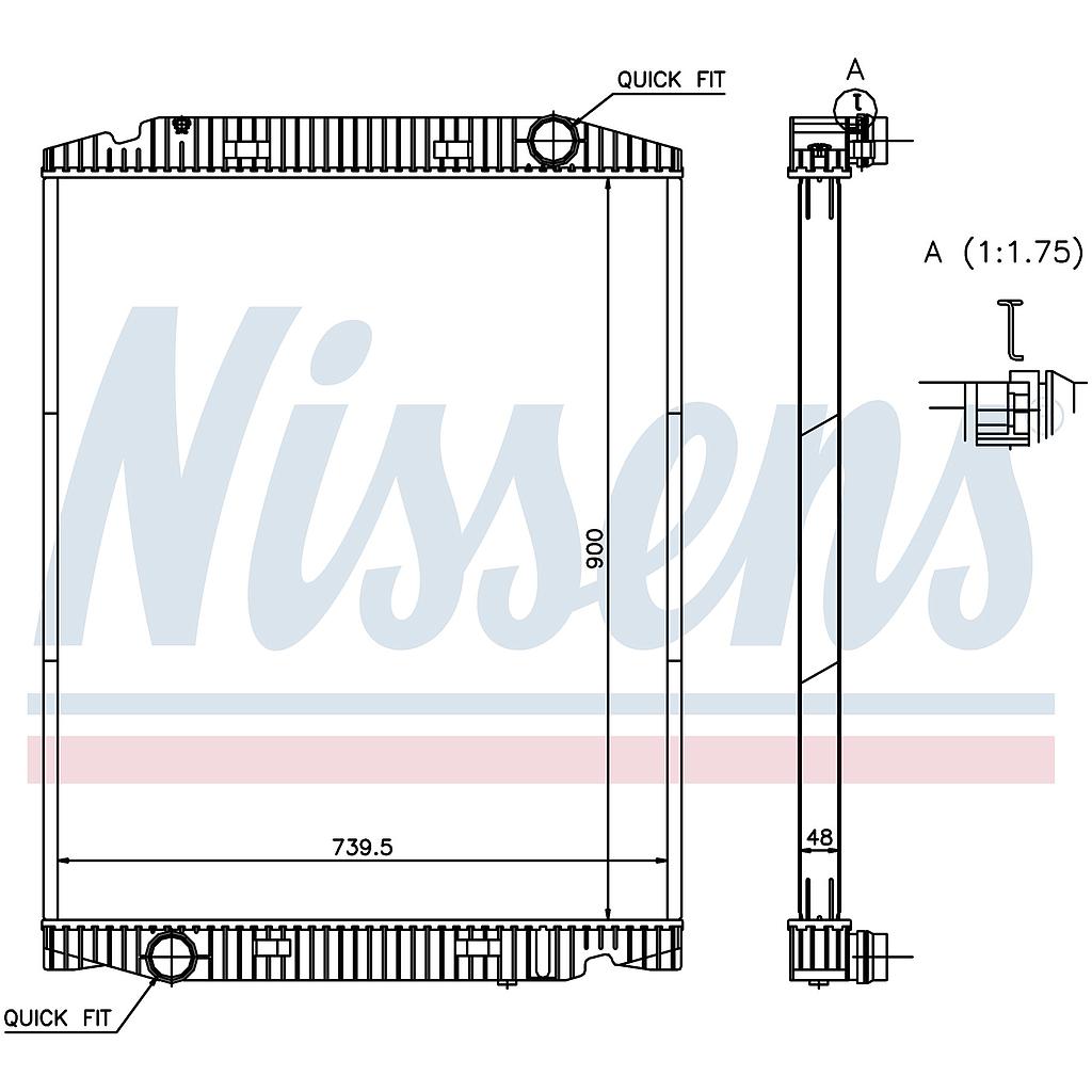 RAD. IVECO STRALIS (02) 190 / 260 / 320 / 440