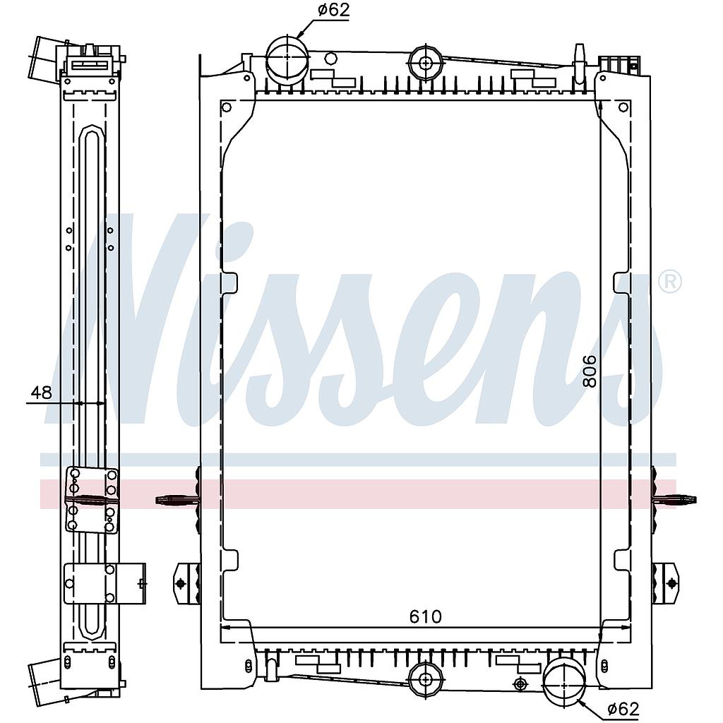 RAD. DAF CF65/75/85 (98)