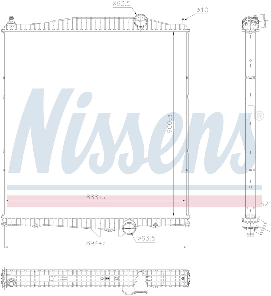 RAD. VOLVO (09) B SERIES