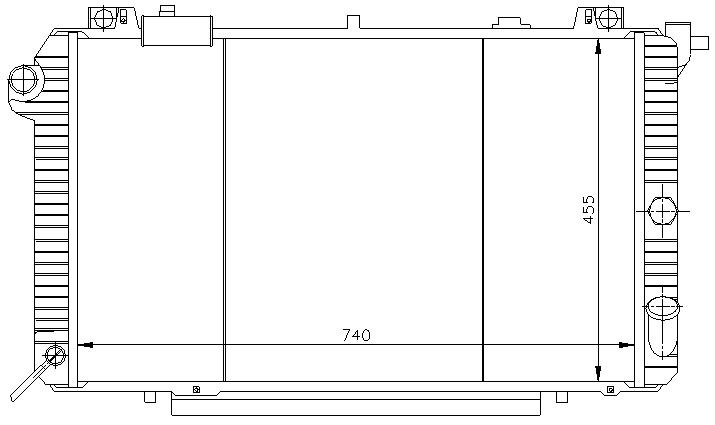 RAD. NISSAN PATROL (94) 743 RA