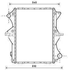 RAD. NISSAN ATLEON (06)