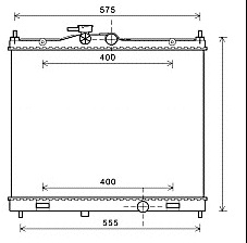 RAD. NISSAN NV200 (10) 1.6i