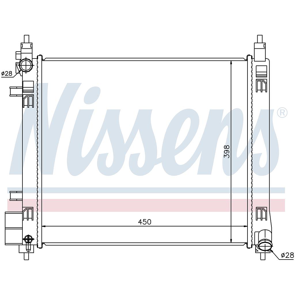 RAD. NISSAN MIKRA K13 (10) 1,2DIG