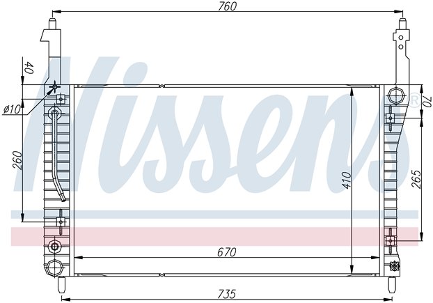 RAD. OPEL ANTARA/CHEVROLET CAPTIVA (06) +/- M/A 2.0D/2.2D