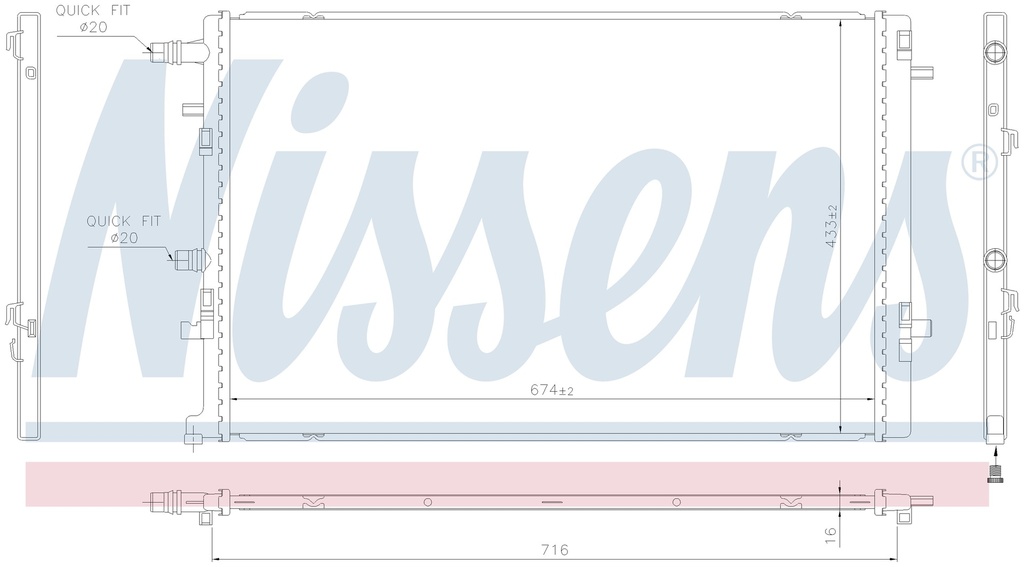 RAD. AUX. RENAULT GRAND SCENIC (18) 1,7 BLUE DCI