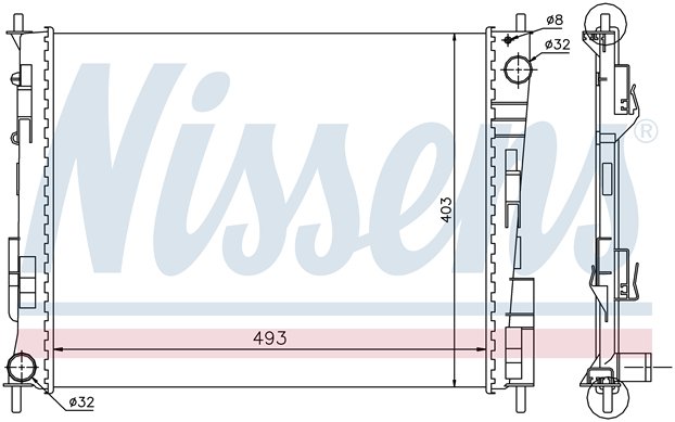 RAD. RENAULT TWINGO II (07)