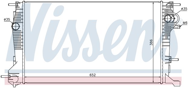 RAD. RENAULT MEGANE (08) +/- 1.6DCi/2.0DCi