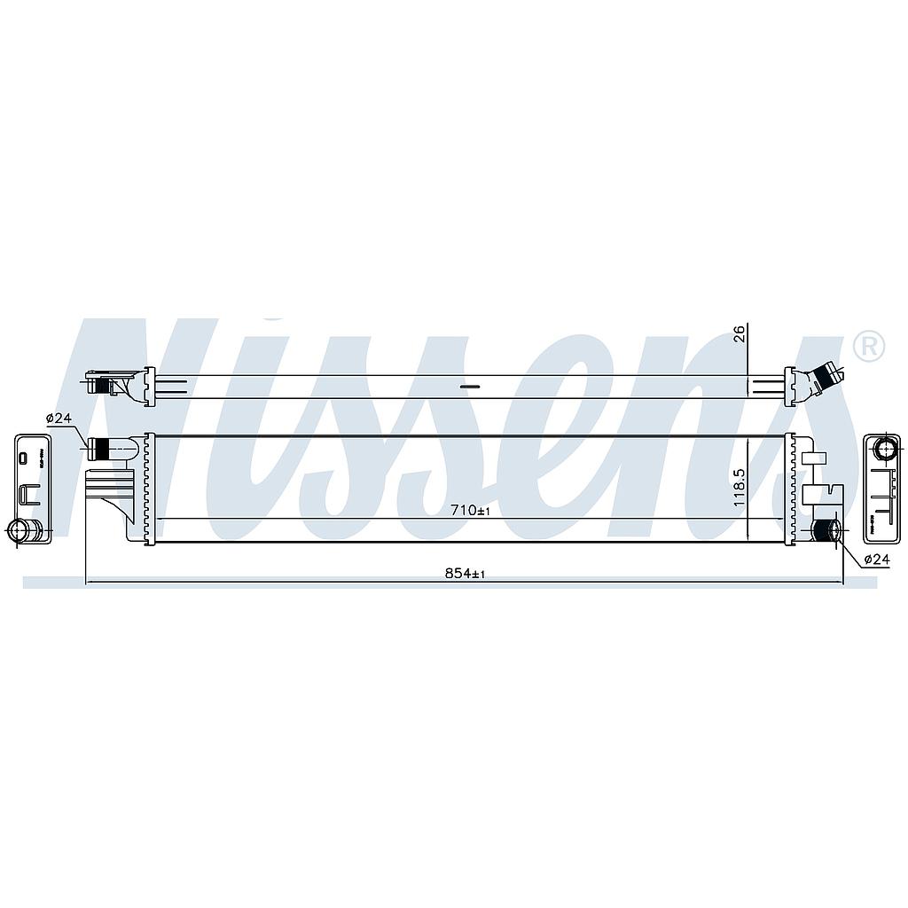 RAD. AUX. RENAULT MASTER (10) 2,3CDTi