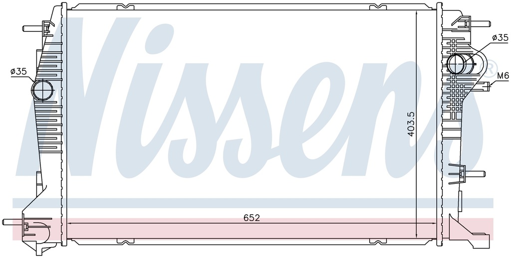 RAD. RENAULT SCENIC (09) 1,6D / 1,9D / 2,0