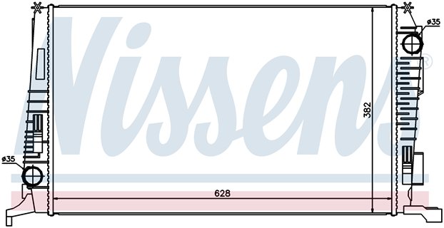 RAD. DACIA DUSTER (10) +/- 1.5DCi