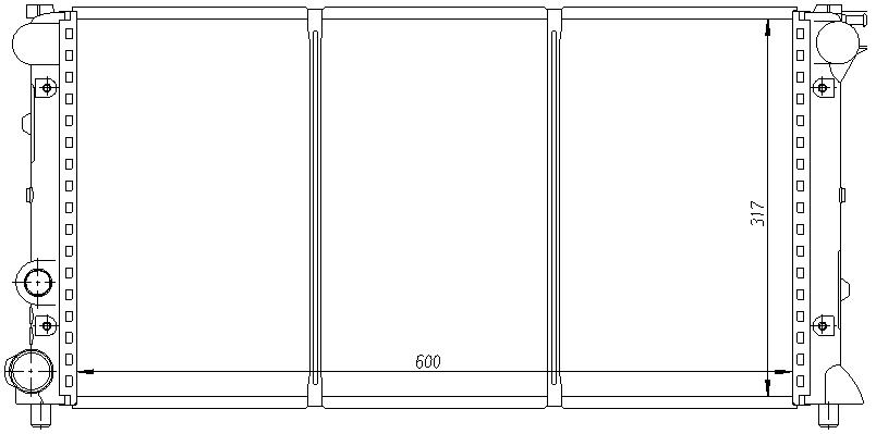 RAD. SEAT IBIZA/MALAGA/RONDA (84) 1.2/1.5 S PORSCHE