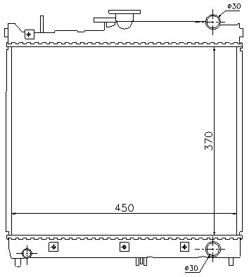RAD. SUZUKI JIMNY (98) +/- 1.3i