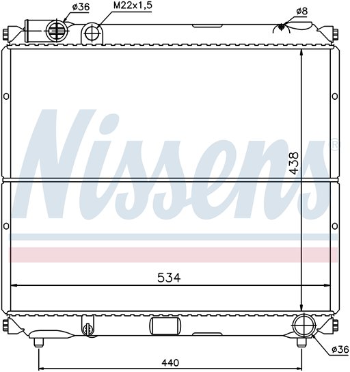 RAD. SUZUKI VITARA (97) 1.9D/2.0HDi