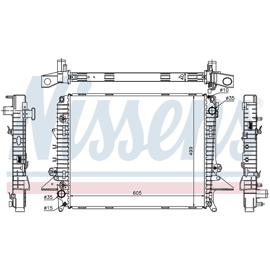 RAD. LAND ROVER DISCOVERY (04) 2,7 V6 Tdi