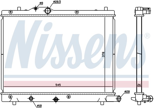 RAD. SUZUKI SWIFT II (05) +/ 1.3DDIS