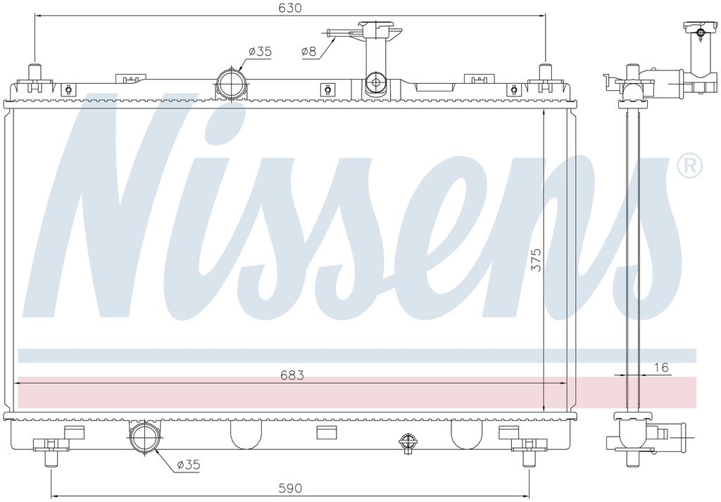 RAD. SUZUKI SX4 (14) 1,6