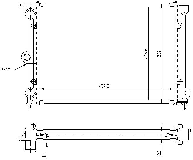 RAD. VAG (83) - GOLF II/JETTA/PASSAT/POLO