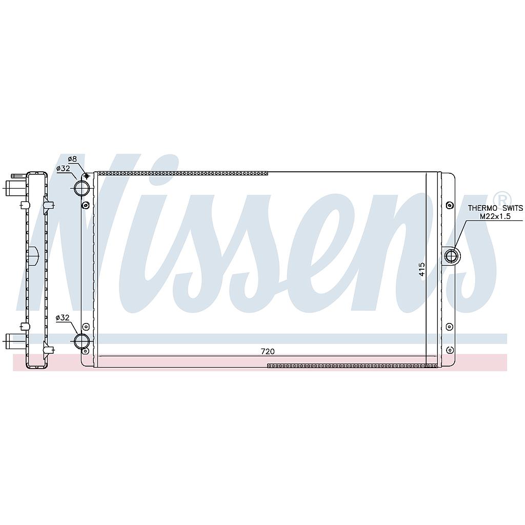RAD. VW TRANSPORTER T4 (98) 2,5TDi