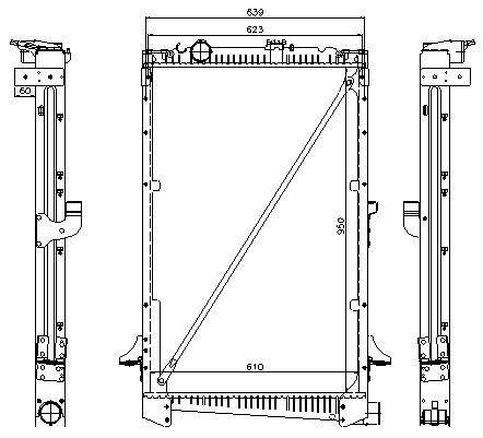 [07528] RAD. DAF 85CF/CF85 (98) +/-330/335/340/345/380/400/420/430