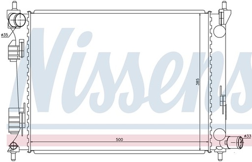 [07618] RAD. HYUNDAI/KIA (09) i20/ACCENT/RIO +/- 1.2/1.4