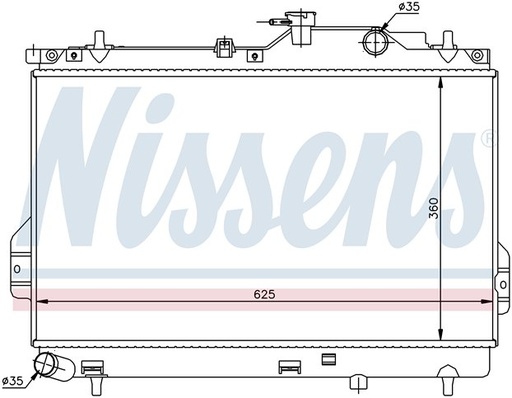 [07628] RAD. HYUNDAI MATRIX (01) +/-1.5CRDi