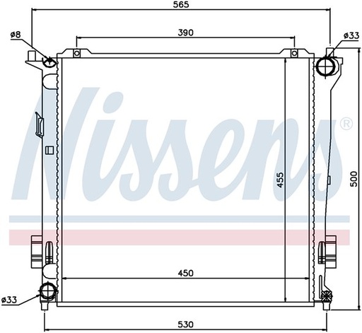 [07643] RAD. HYUNDAI LANTRA/ELANTRA/I30(06) +/-1.6D