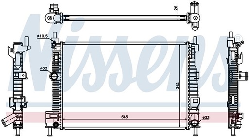 [07681] RAD. MAZDA 3 (09) +/- 1.6D