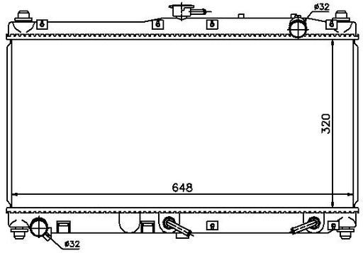 [07685] RAD. MAZDA MX5 (98) M/A +/-1.6/1.8