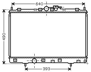 [07784] RAD. MITSUBISHI MONTERO IO (99) +/-M/A1.8/1.8GDi/2.0GDi