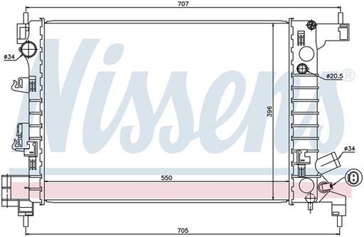 [07919] RAD. CHEVROLET AVEO (11) +/- 1.2i / 1.4i