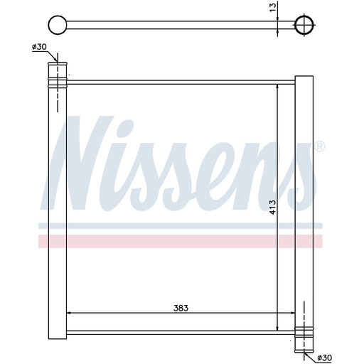 [08151] RAD. MCC SMART FORTWO (07) 0,8CDI / 1,0 / ELECTRIC