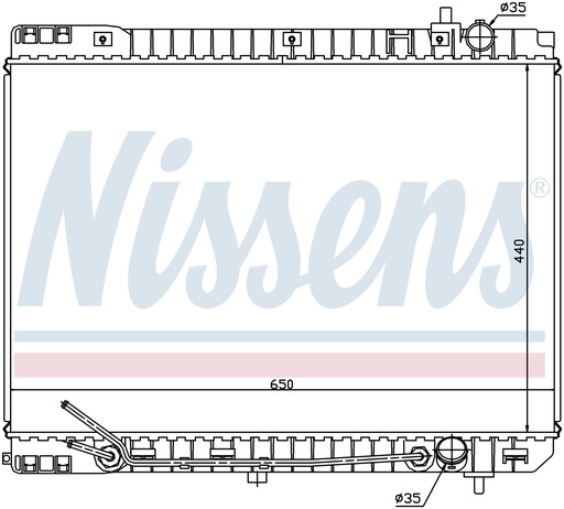[08313] RAD. KIA CARNIVAL / SEDONA (06) 2,2D / 2,9D