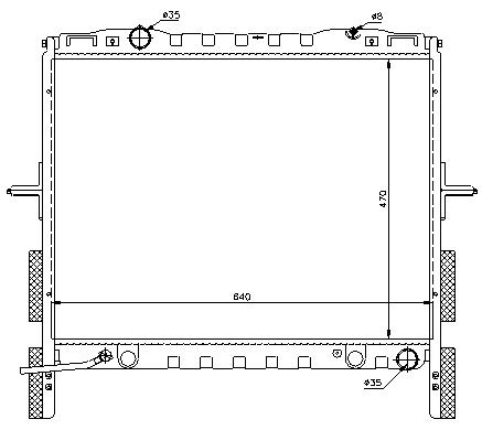 [08314] RAD. KIA SORENTO (02) +/-2.4i/2.5CRDi