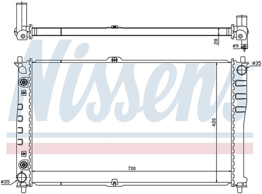 [08324] RAD. KIA CARNIVAL (99) +/- AUT 2.9 CRDi
