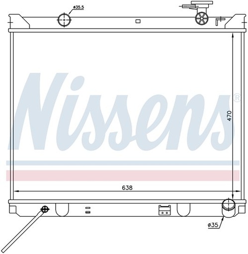 [08328] RAD. KIA SORENTO (06) +/- 2.5CRDi