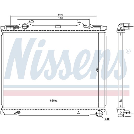 [08332] RAD. KIA SORENTO (02) 2,5CRDi