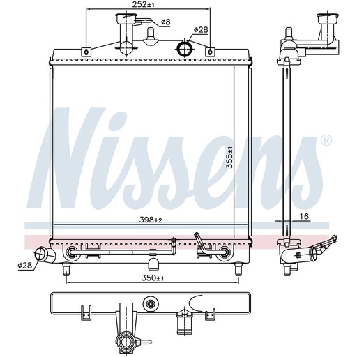 [08334] RAD. KIA PICANTO (04) 1,1