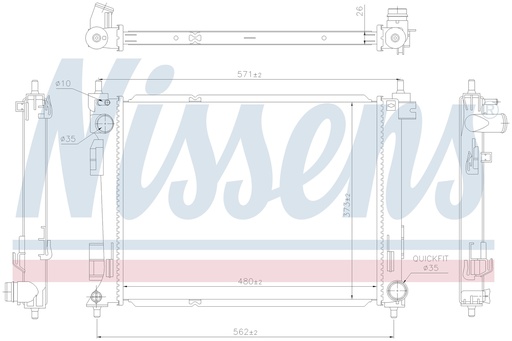 [08337] RAD. KIA RIO (17) 1,0