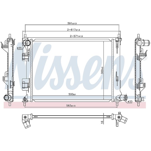 [09009] RAD. HYUNDAI i20 (12) 1,2i 16v / 1,4i 16v