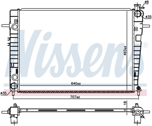 [09023] RAD. HYUNDAI TUCSON (06) 2,0CRDI