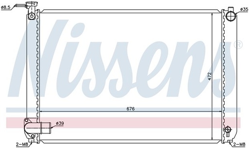[09201] RAD. LEXUS RX400H (05) +/- M/A 3.3