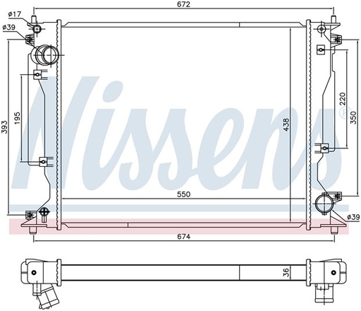 [09209] RAD. LEXUS IS 200 (05) + 220D
