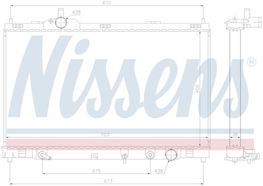 [09210] RAD. LEXUS GS (05) +/- AUT 430